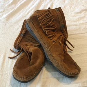 Bootie moccasins